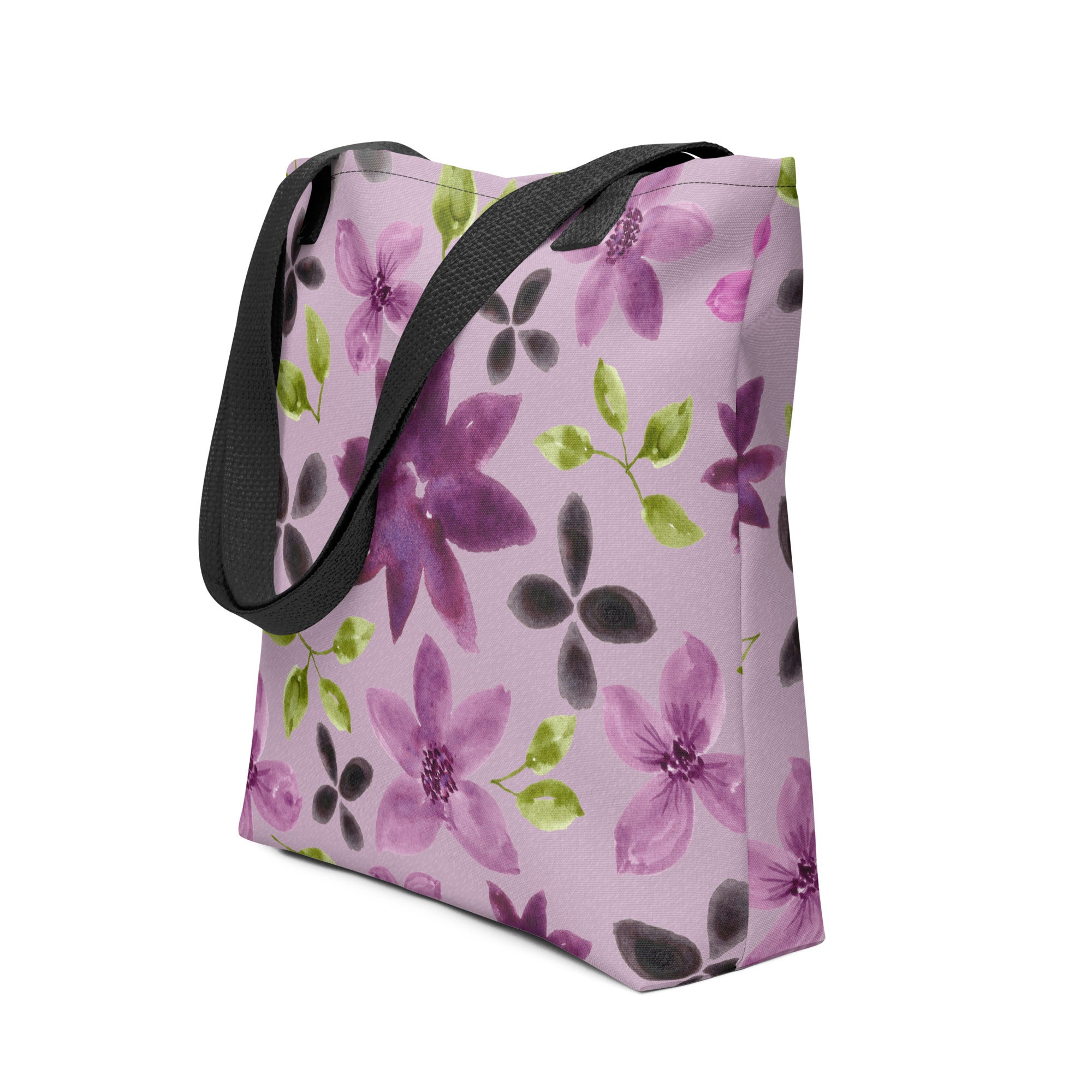 Purple Flowers Tote bag | Jodi Reagan Designs